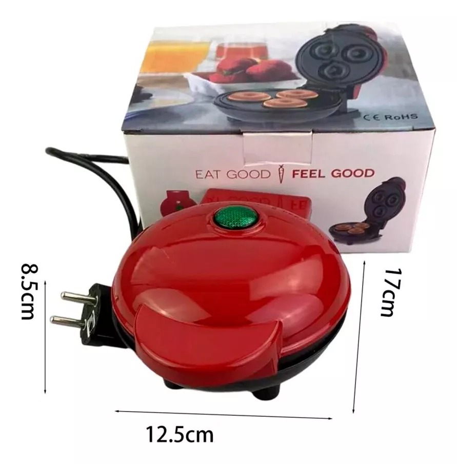 Mini Donera Maquina De 3 Donas Rosquilla